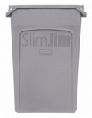 Контейнер раздельного сбора 87л Rubbermaid FG354060GRAY (базовый) в компании ШефСтор